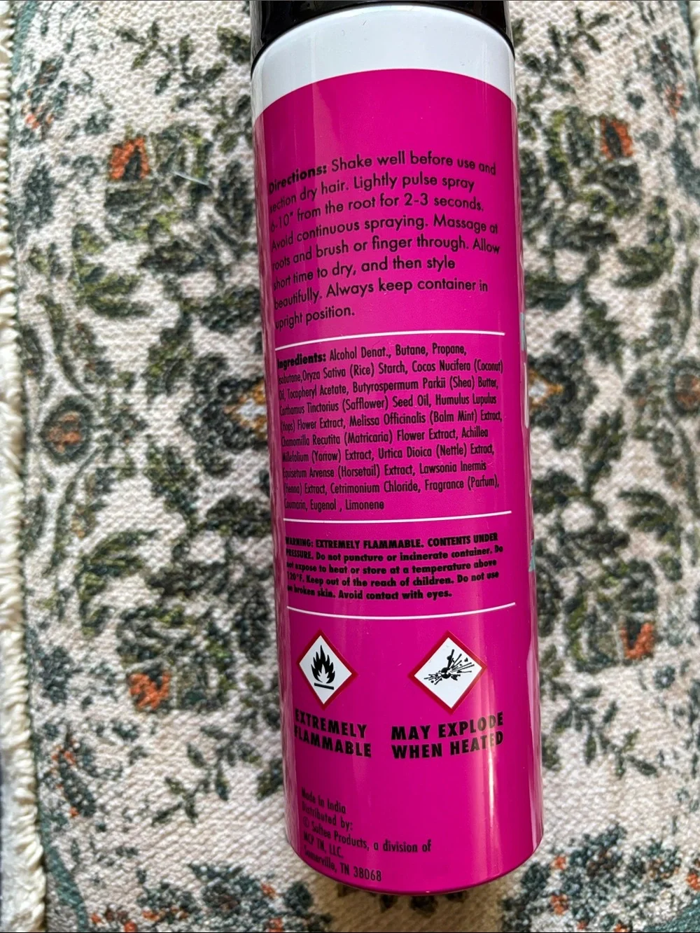 Softee Prep+Protect Refreshing Wig Dry Shampoo – (Coconut Hibiscus)